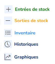 fonctionnalités gestion de stock
