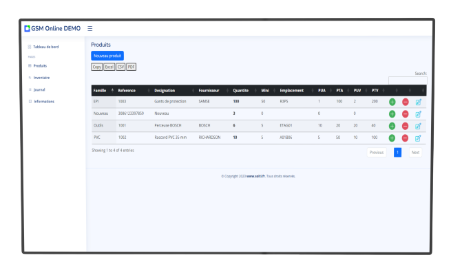 logiciel de stock en ligne