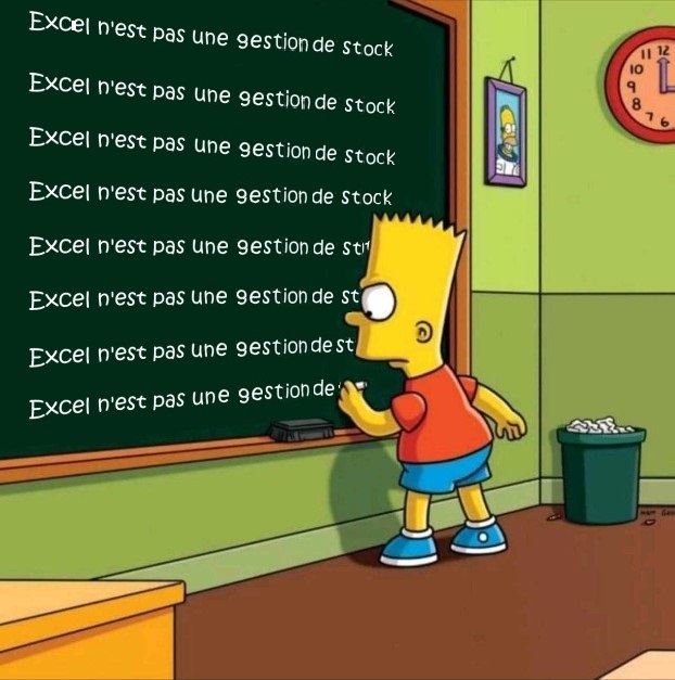 Gestion de stock Excel